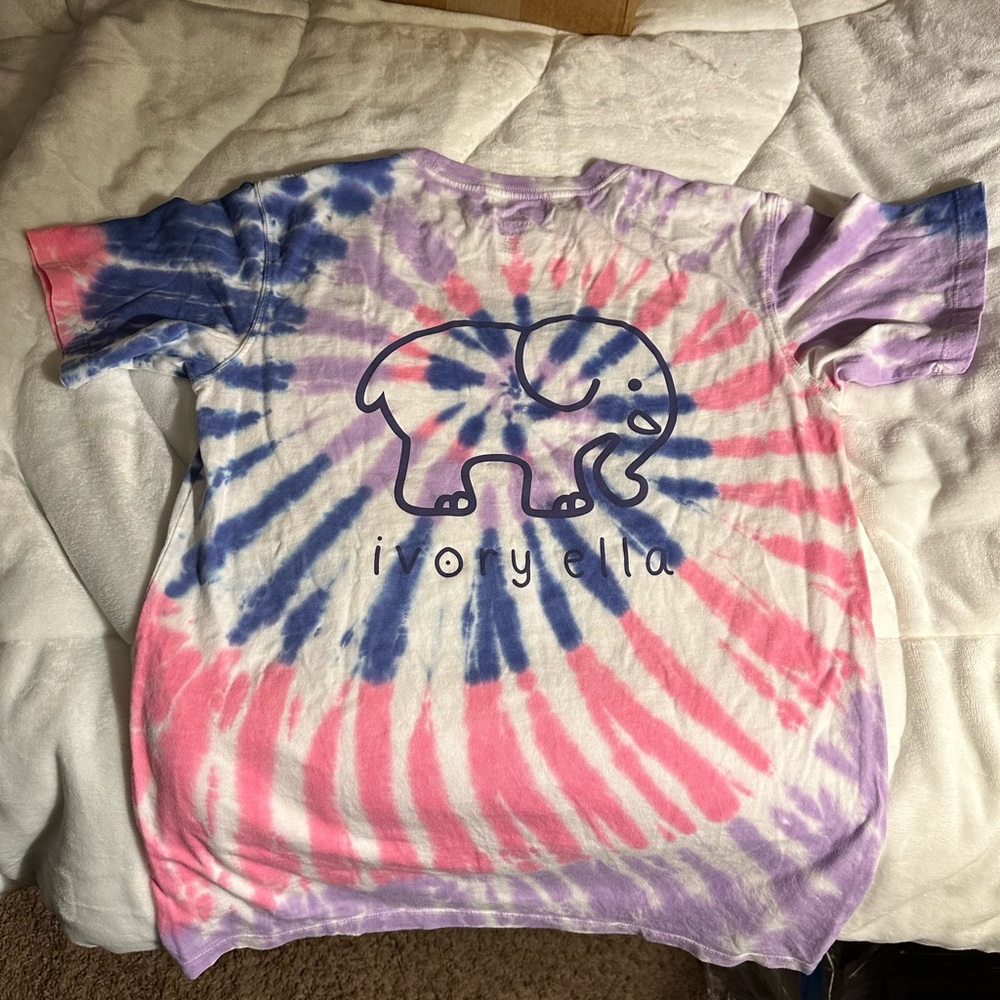Ivory Ella tie dye t shirt